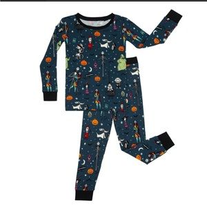 Little Sleepies Jack Skellington & Friends Two-piece Pajama Set size 16 youth